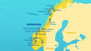 Lofoty - polarne dni, słoneczne noce - zwiedzanie Norwegii