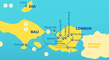 Lombok - Sundajska Widokówka