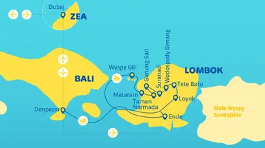 Lombok - Sundajska Widokówka