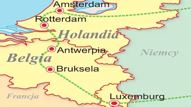 Luksemburg, Belgia, Holandia - Podbój Beneluxu