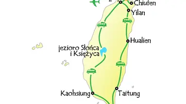 Magiczna wyspa Tajwan - 10 dni