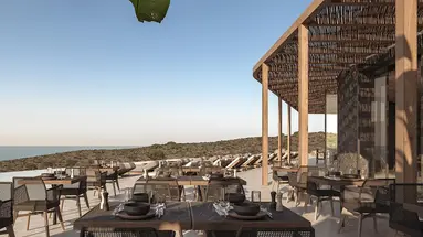 Magma Resort Santorini, part of The Unbound Collection by Hyatt
