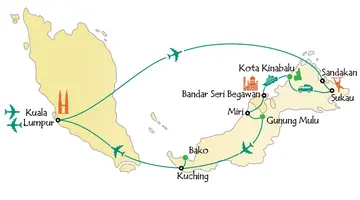 Malezja z Borneo i Brunei 15 dni