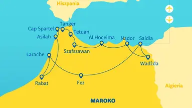 Maroko - Błękitna Północ z Saidii