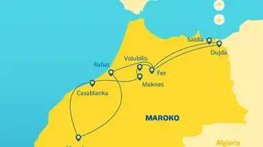 Maroko - Cesarskie Miasta z Oujdy
