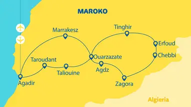 Maroko - magiczne południe