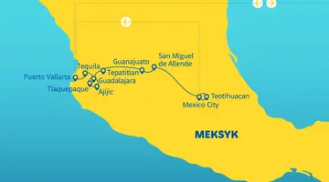 Meksyk - klejnot epoki kolonialnej