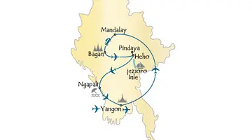 Mjanmar (Birma) z wypoczynkiem - 17 dni