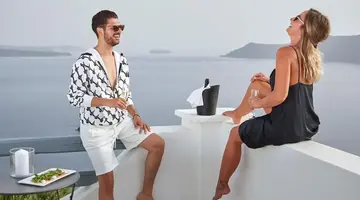 Mr and Mrs White Santorini
