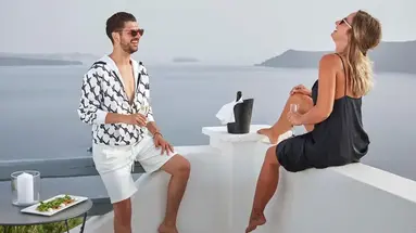 Mr and Mrs White Santorini