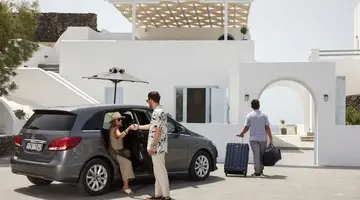 Mr and Mrs White Santorini