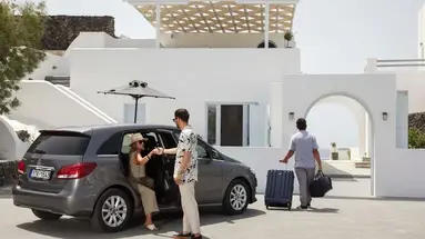 Mr and Mrs White Santorini