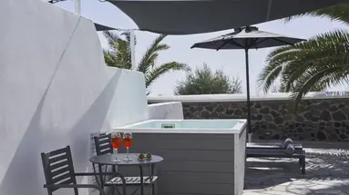 Mr and Mrs White Santorini