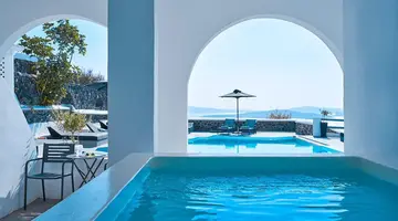 Mr and Mrs White Santorini