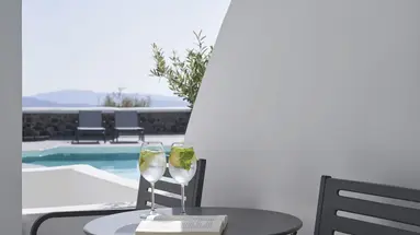 Mr and Mrs White Santorini