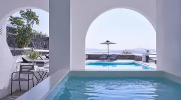 Mr and Mrs White Santorini