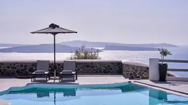 Mr and Mrs White Santorini