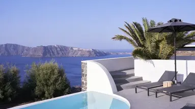 Mr and Mrs White Santorini