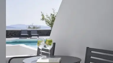 Mr and Mrs White Santorini