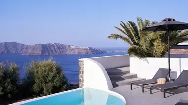 Mr and Mrs White Santorini