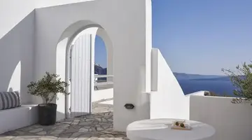 Mr and Mrs White Santorini