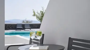 Mr and Mrs White Santorini
