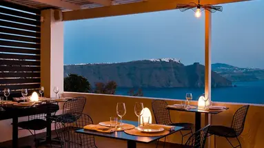 Mr and Mrs White Santorini