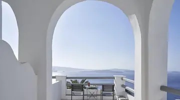 Mr and Mrs White Santorini