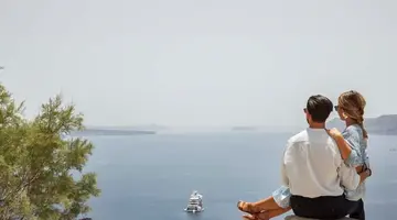 Mr and Mrs White Santorini