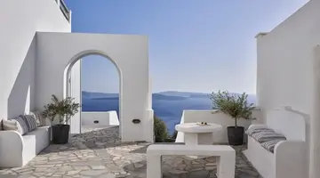 Mr and Mrs White Santorini