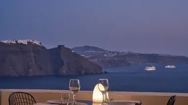 Mr and Mrs White Santorini