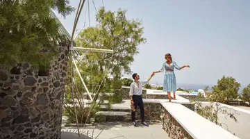 Mr and Mrs White Santorini