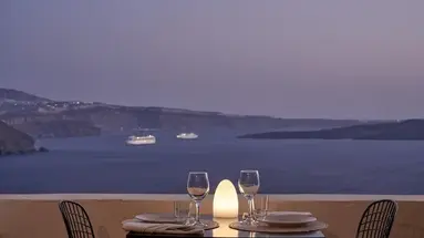 Mr and Mrs White Santorini