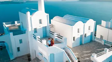 Mr and Mrs White Santorini
