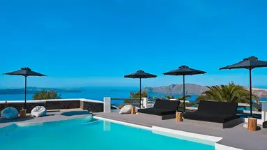 Mr and Mrs White Santorini
