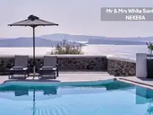 Mr & Mrs White Santorini Oia