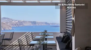 Mr & Mrs White Santorini Oia