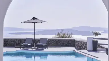 Mr & Mrs White Santorini