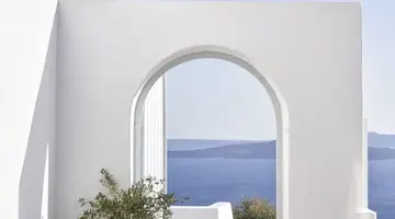 Mr & Mrs White Santorini
