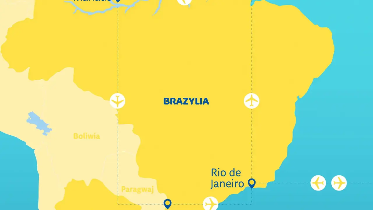Nieokiełznana przyroda - Manaus, Iguacu