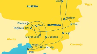 Od Alp do Adriatyku - Słowenia i Austria