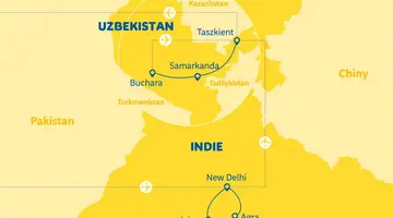Orientalna Mozaika: Indie i Uzbekistan