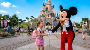 Paryż - Disneyland (zwiedzanie)