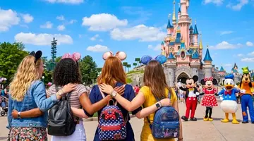 Paryż - Disneyland (zwiedzanie)