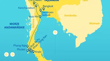 Phuket, Bangkok i perły Morza Andamańskiego