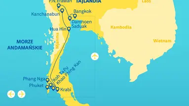 Phuket, Bangkok i perły Morza Andamańskiego