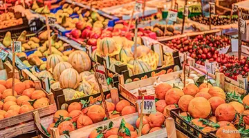 Pomarańcze i mandarynki - zwiedzanie Włoch