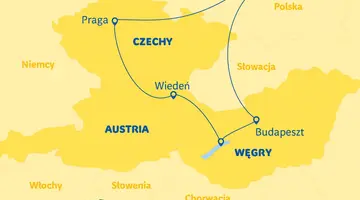 Praga, Wiedeń, Budapeszt - cesarski trójkąt