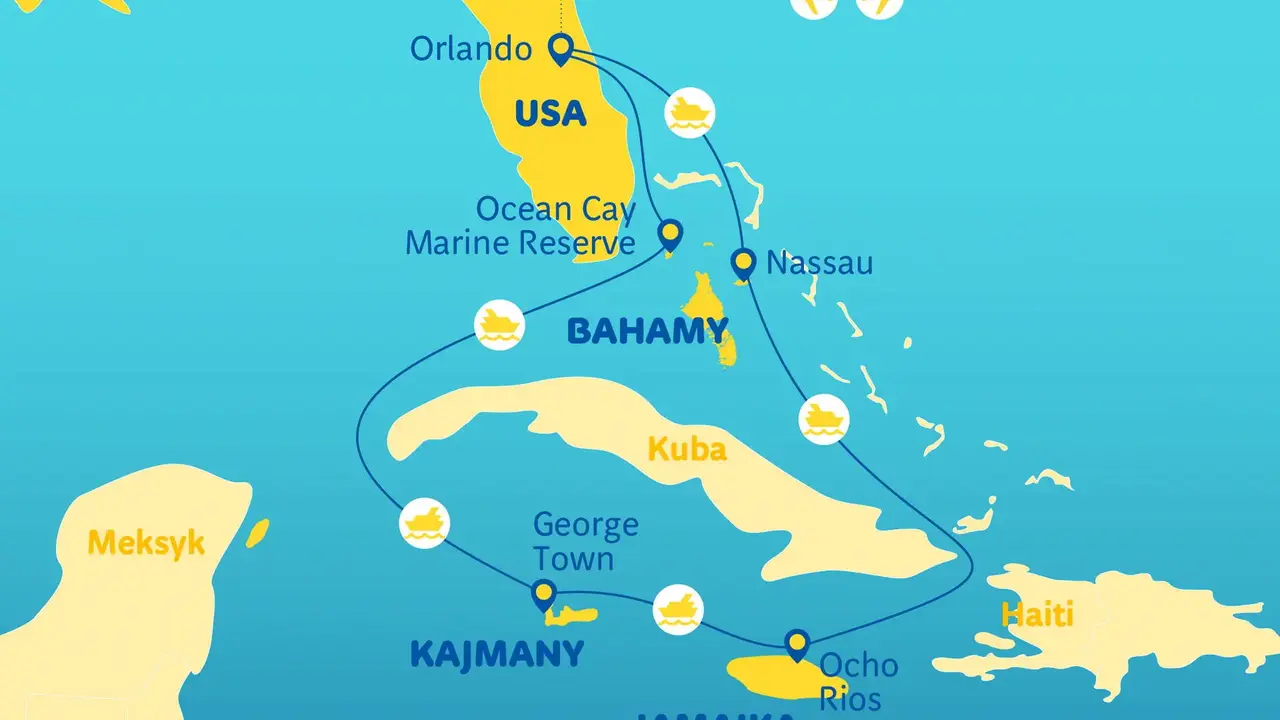Rejs Bahamy, Jamajka i Kajmany - MSC Cruises