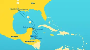 Rejs Meksyk i Honduras - MSC Cruises